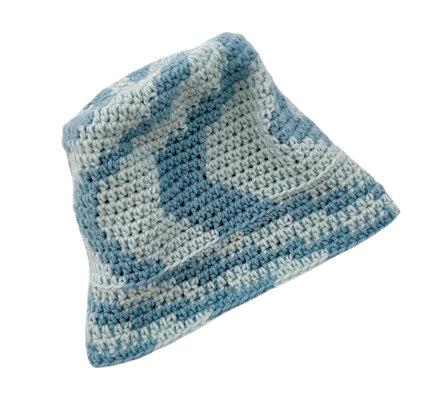 Psychedelic Crochet Bucket Hat