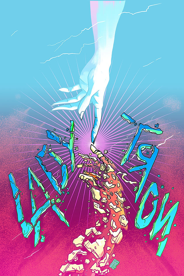ladytron ilustración por Mareo Flores