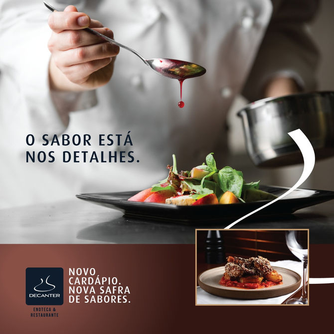 O SABOR ESTÁ NOS DETALHES!