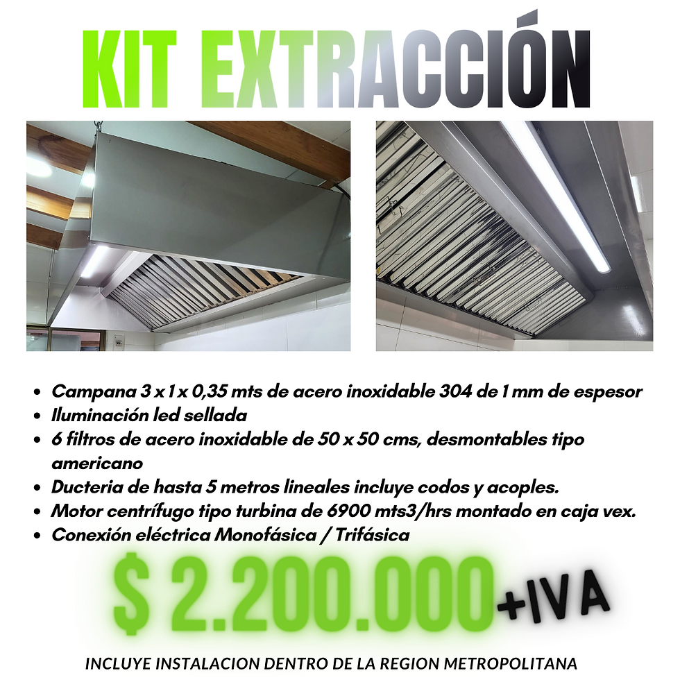 kit extraccion