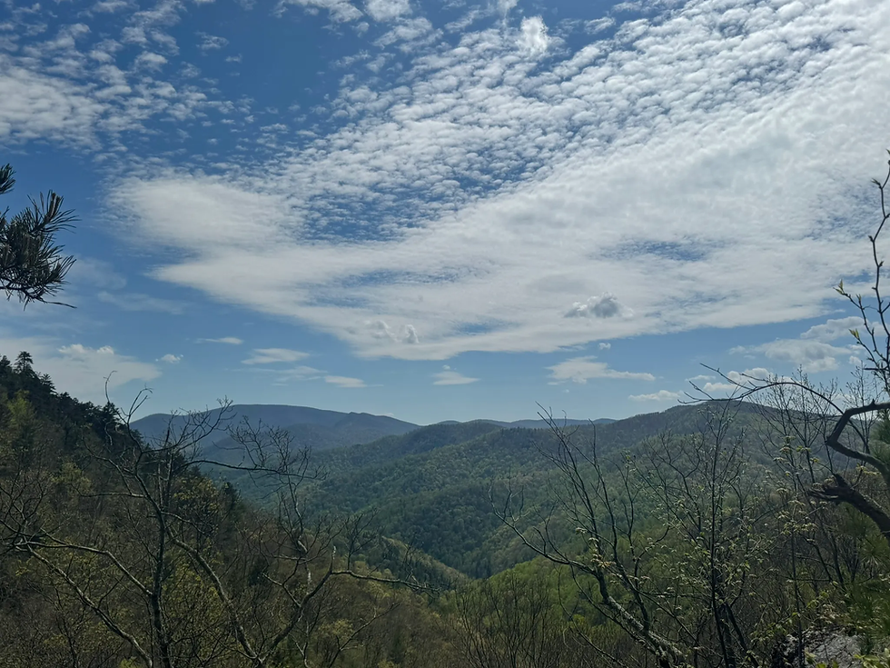 Bald Mountain to White Rock Gap