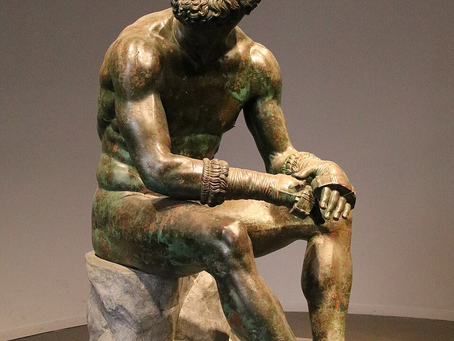 Seated Boxer