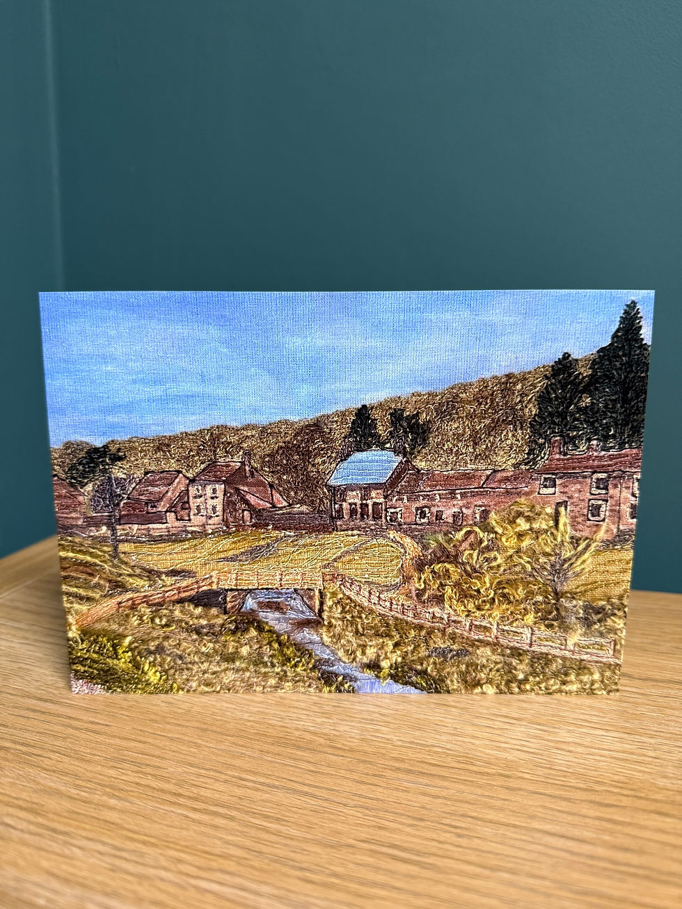 Hutton le Hole greeting card