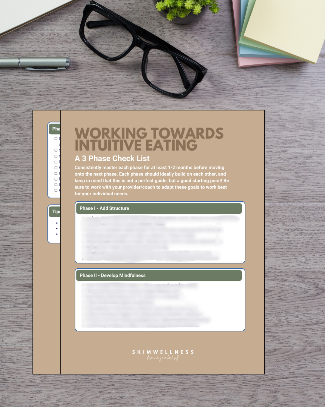 Working Towards Intuitive Eating Guide