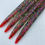 Thumbnail: 5" CORE SHOT BASS STICK WORMS - WATERMELON CANDY RED