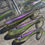 Thumbnail: RBA PRECISION SWIM BAITS - Violet/ Chartreuse 
