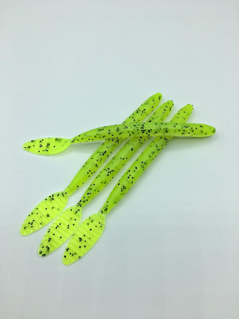5" PADDLE TAILS - CHARTREUSE PEPPER
