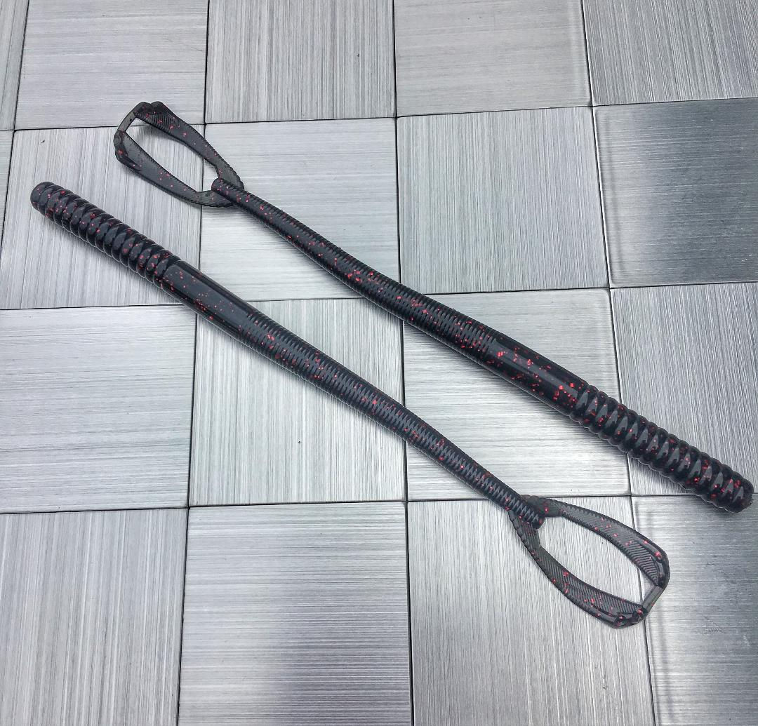 7" KICKER TAILS - MIDNIGHT RED