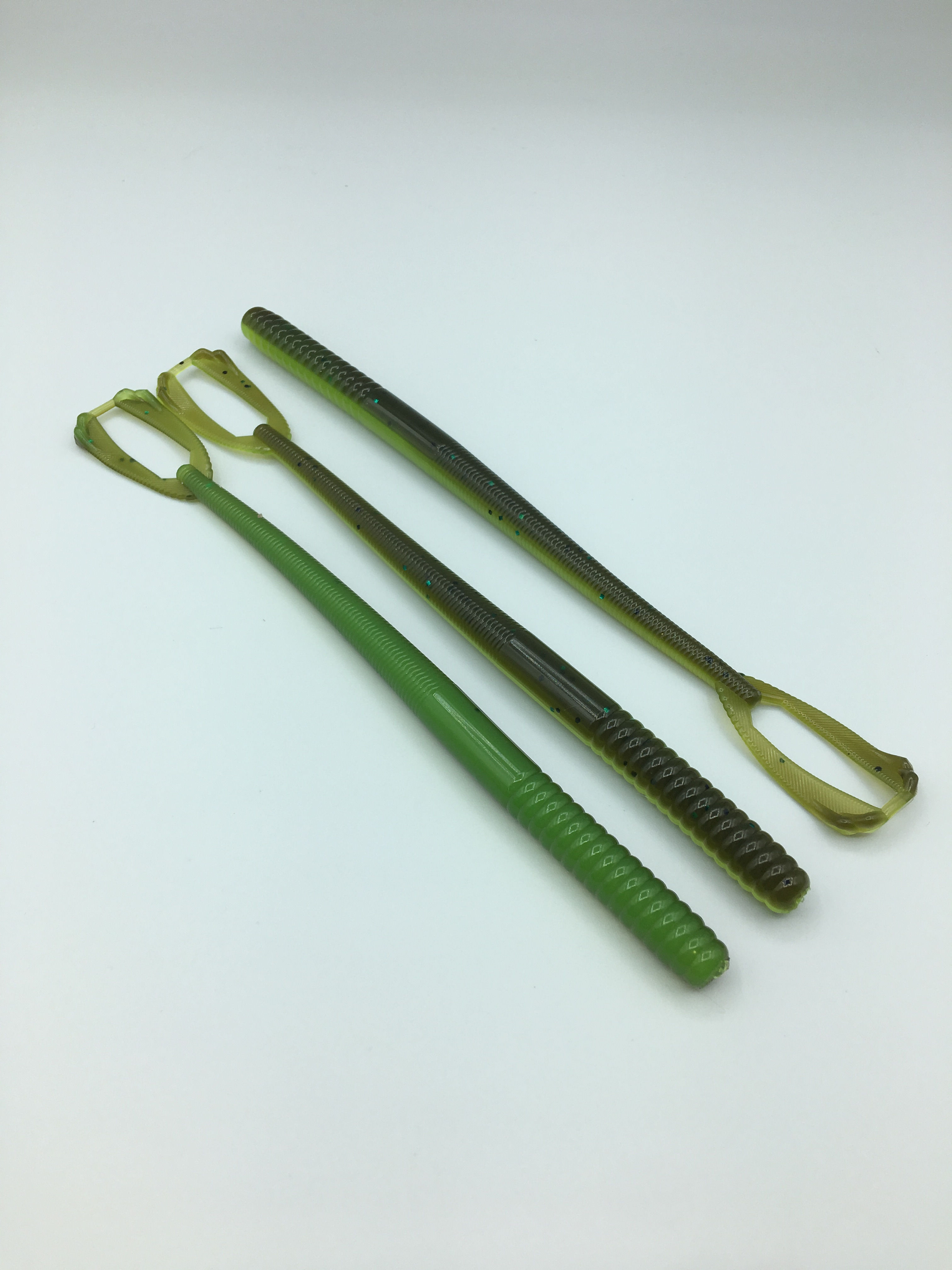 7" KICKER TAILS LAMINATE - GREEN PUMPKIN/CHARTREUSE