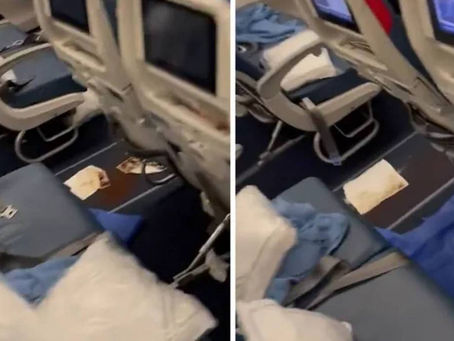 Pasajero detiene vuelo por ''Diarr3a explosiva''