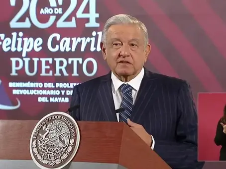 AMLO celebra resultados de encuesta del INEGI sobre percepción de seguridad