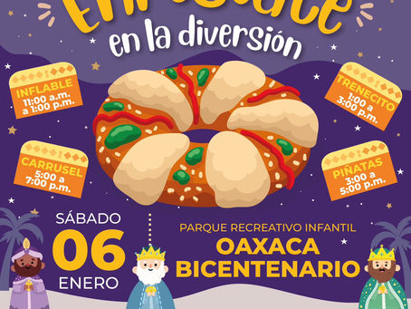 Invita Secretaría de Administración a festejar el Día de Reyes Magos con Enróscate en la diversión