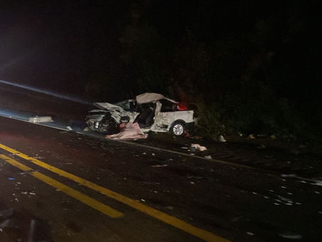 Accidente en la carretera Oaxaca - Cuacnopalan
