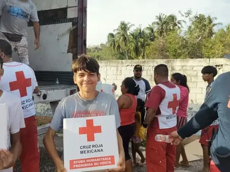 Cruz Roja Mexicana ha entregado 1,411 toneladas de ayuda en Guerrero