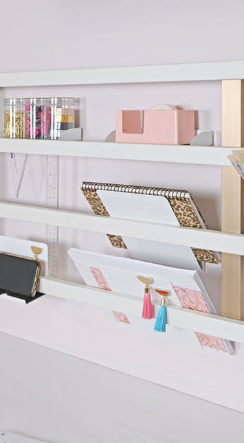 Home office and craft room storage