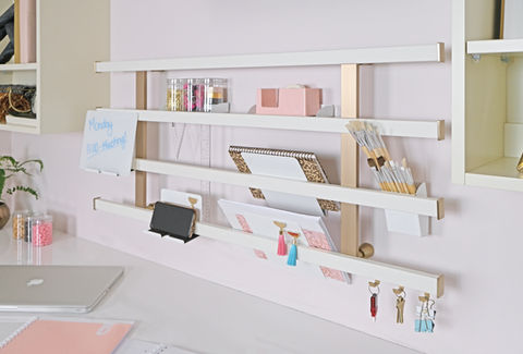 Home office and craft room storage