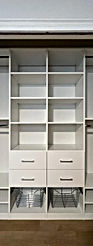 Reach in closet