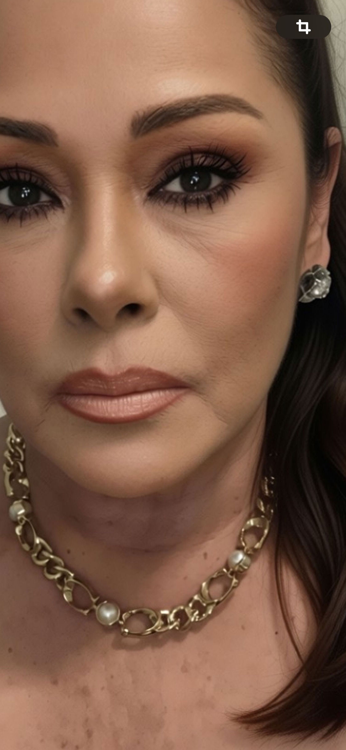 Classic Gold Pearl Necklace