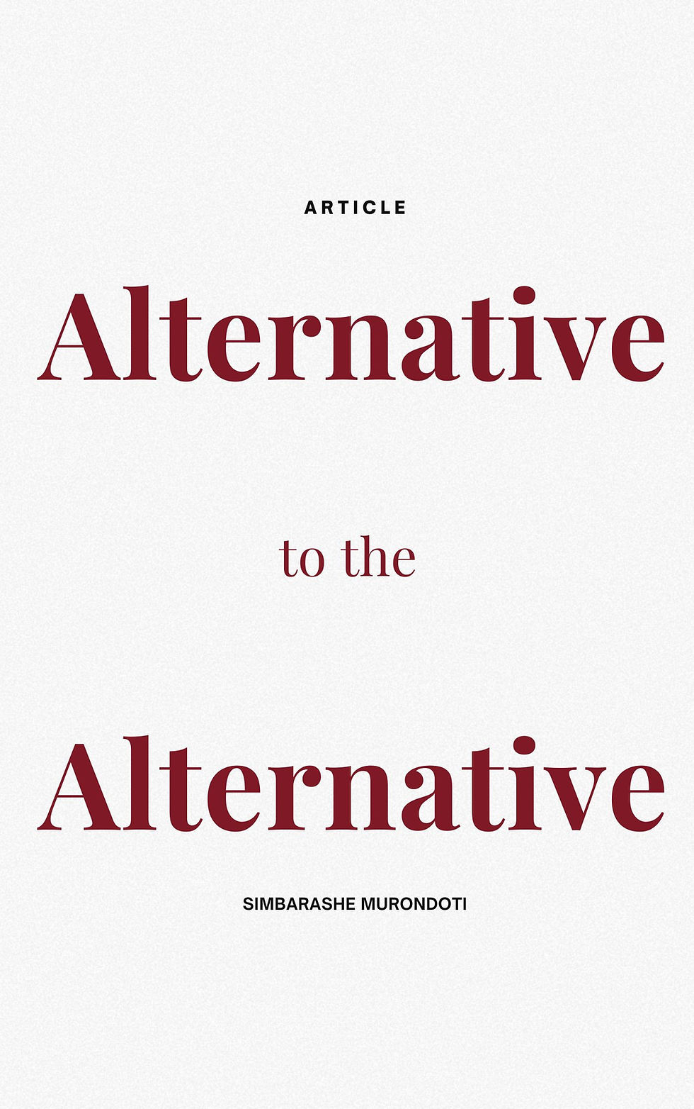 THE FUTURE OF ALTERNATIVE INVESTMENTS IN A TECH WORLD