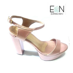 ZA030 CUERO ORO ROSA