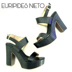 ZA CUERO 035 NEGRO LISO Y GRAVADO