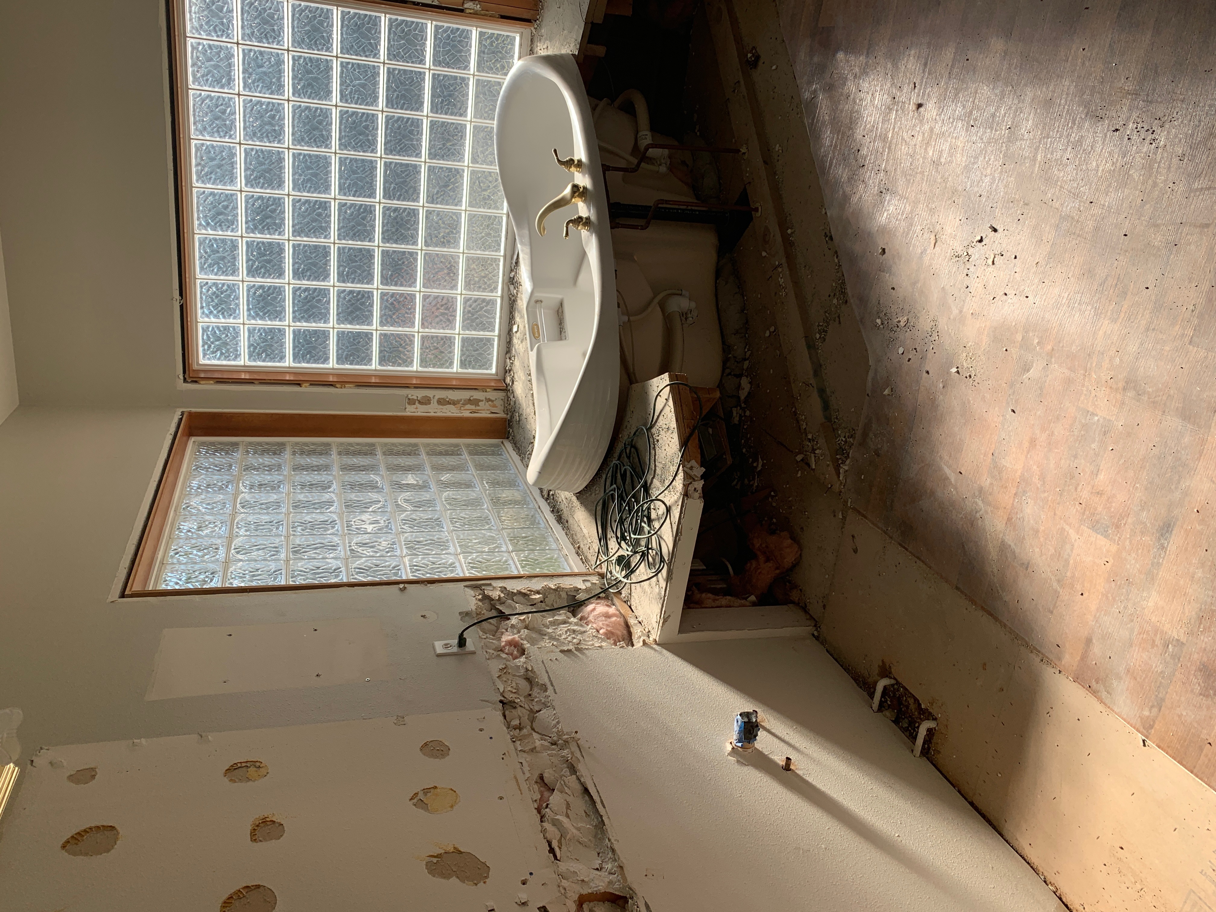 Tub Almost Out