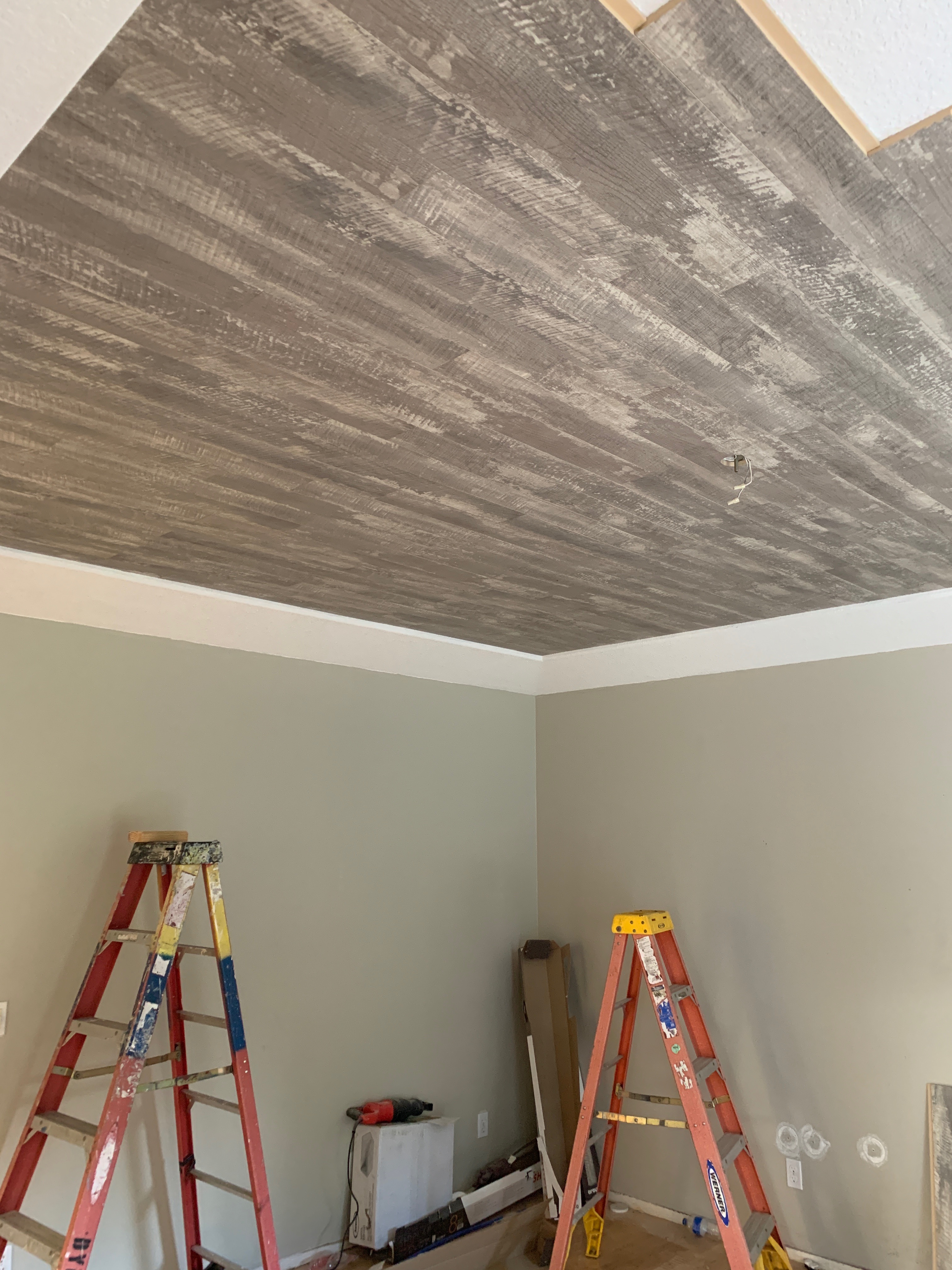 Master ceiling shiplap
