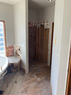 Old Shower OUT!