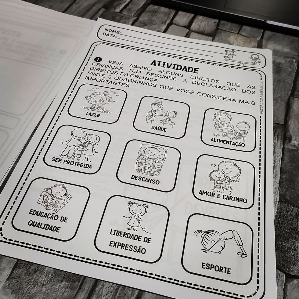 Miniatura: Atividades Dia das Crianças - Club Trimestral