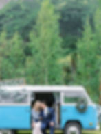 Alaska wedding photo bus, photo booth, grand exit van. Alaska destination wedding