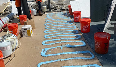 TPO roof installation for a commercial property in Fort Lauderdale by Twins Building Construction & Roofing energy efficient and weather resistant flat roofing.