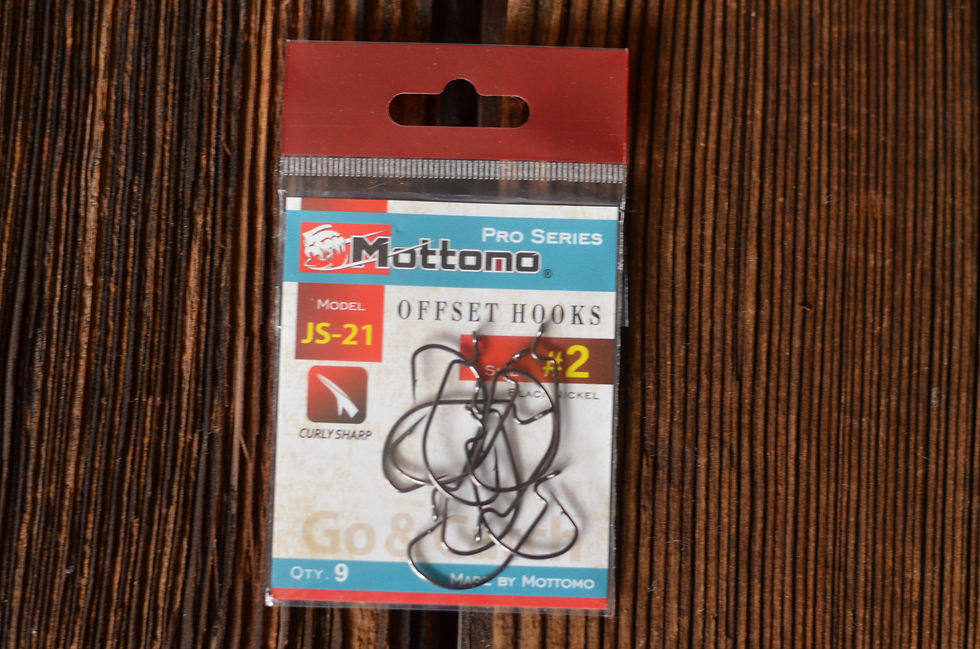 Миниатюра: Крючок офсетный Mottomo JS-21 Pro Series