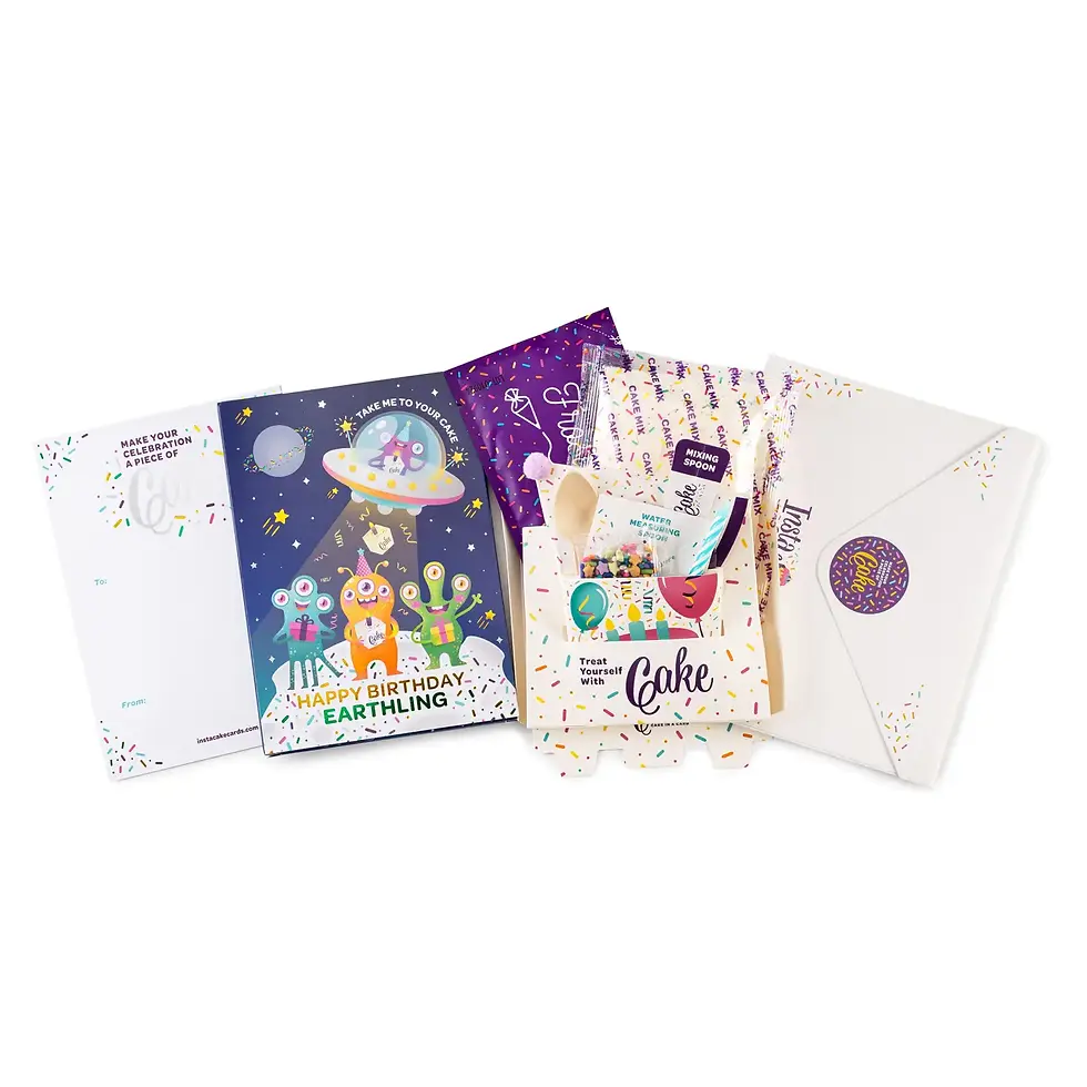 Thumbnail: Cake Cards - Various Occasions + Flavors
