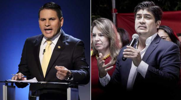 Fabricio Alvarado y el oficialista Carlos Alvarado encabezan las elecciones presidenciales de este d