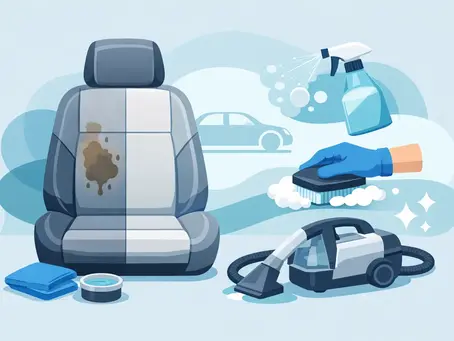 Upholstery Stain Removal Methods for Car Seats