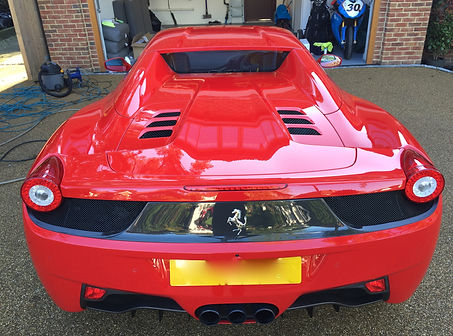 ferrari 458 ceramic coated