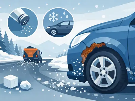 Winter Road Salt Paint Damage Explained
