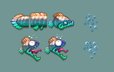 Moray sprite sheet