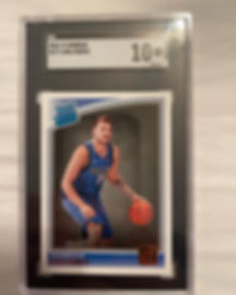 Luka Doncic Rated Rookie Gem Mint 10
