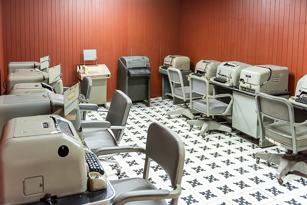 Control Room Reunification Palace Ho Chi Minh City