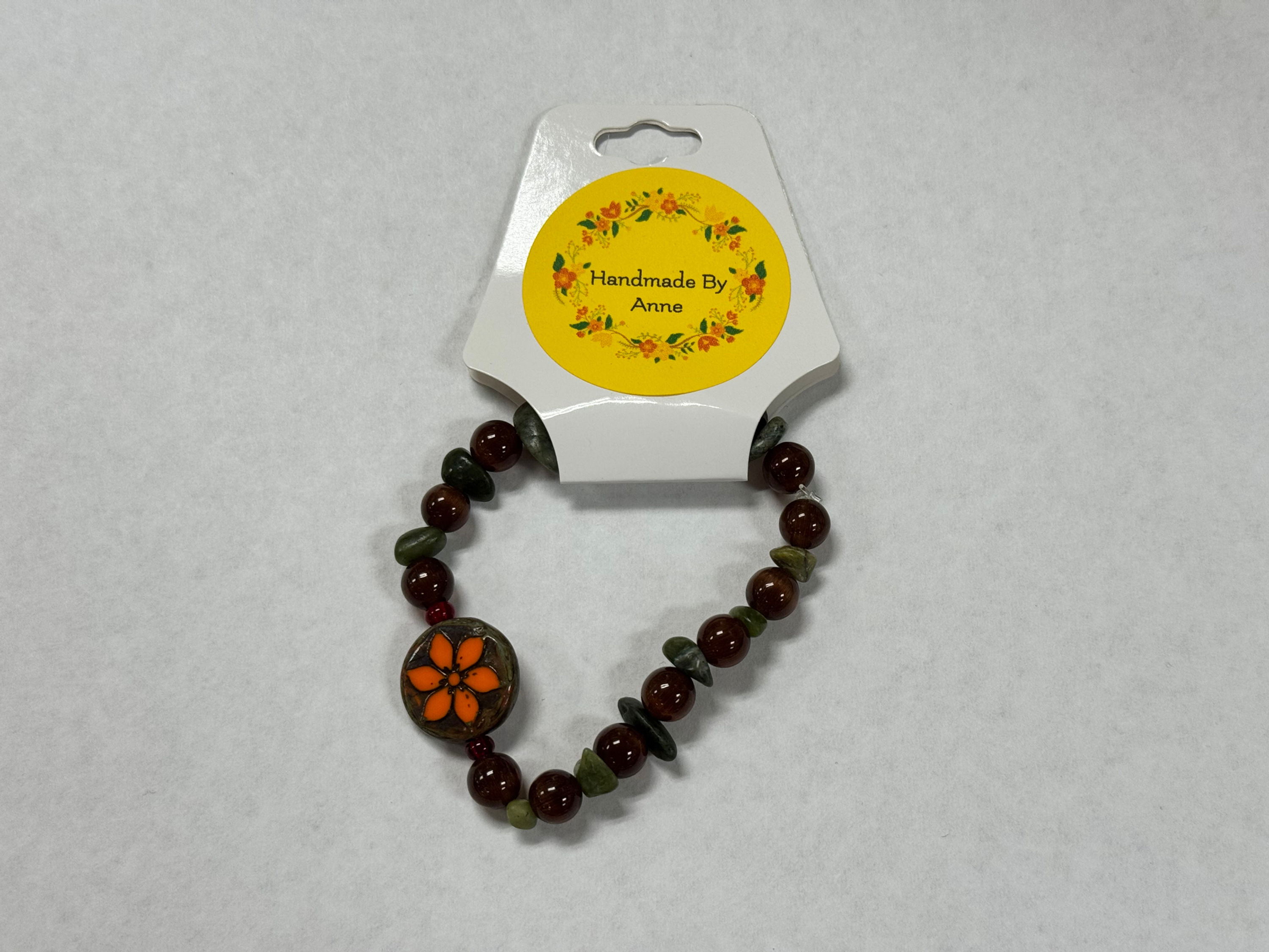 Orange Flower Bracelet (Anne's Boutique Unique)