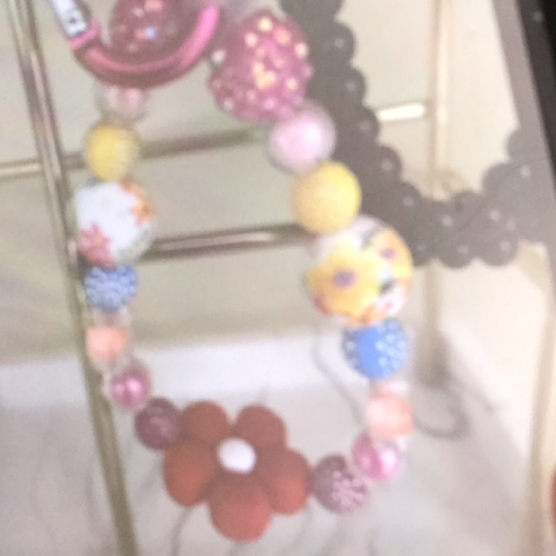Handmade By Anne Key Chain