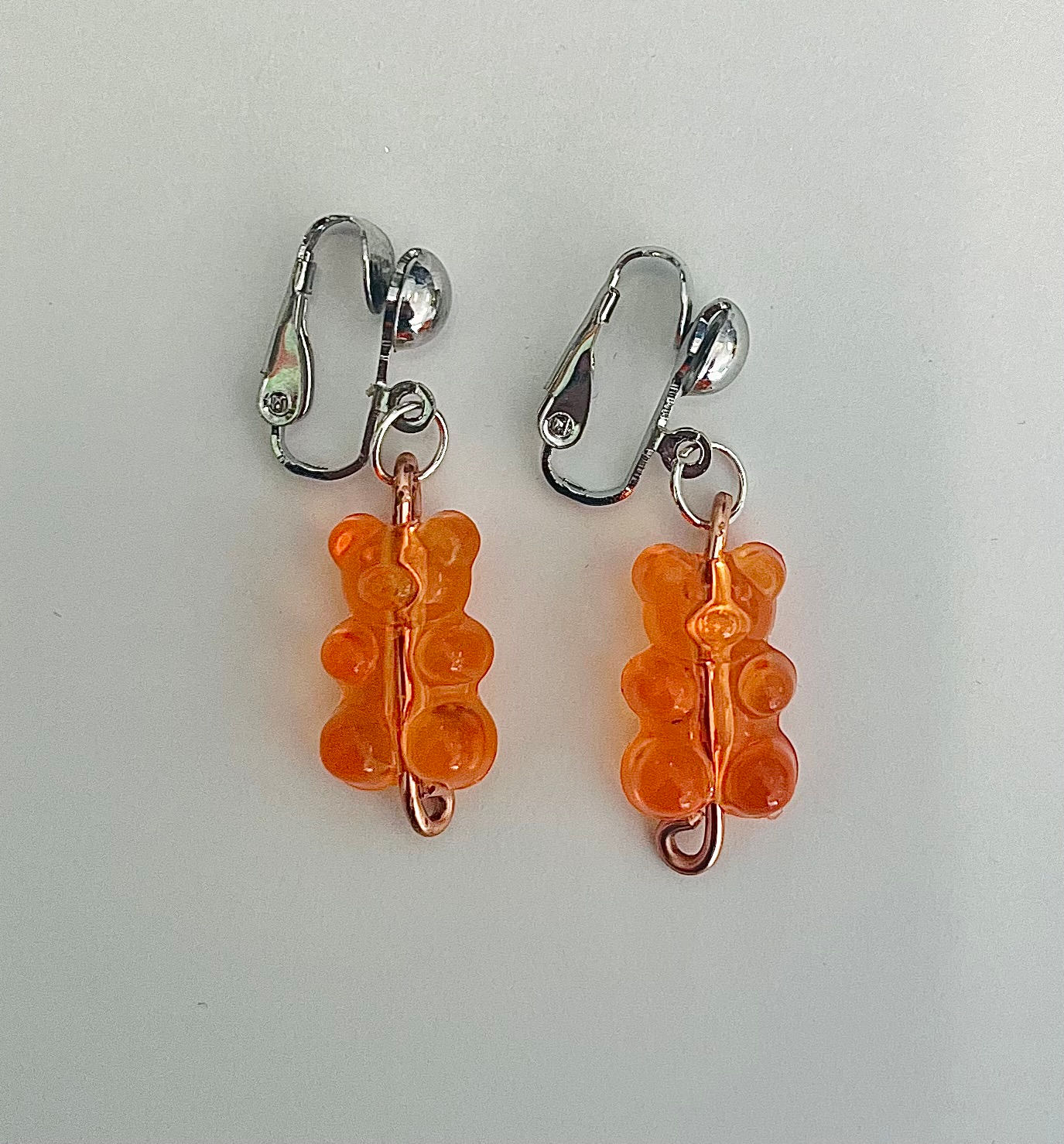 Gummy Bear Clip-On Earrings