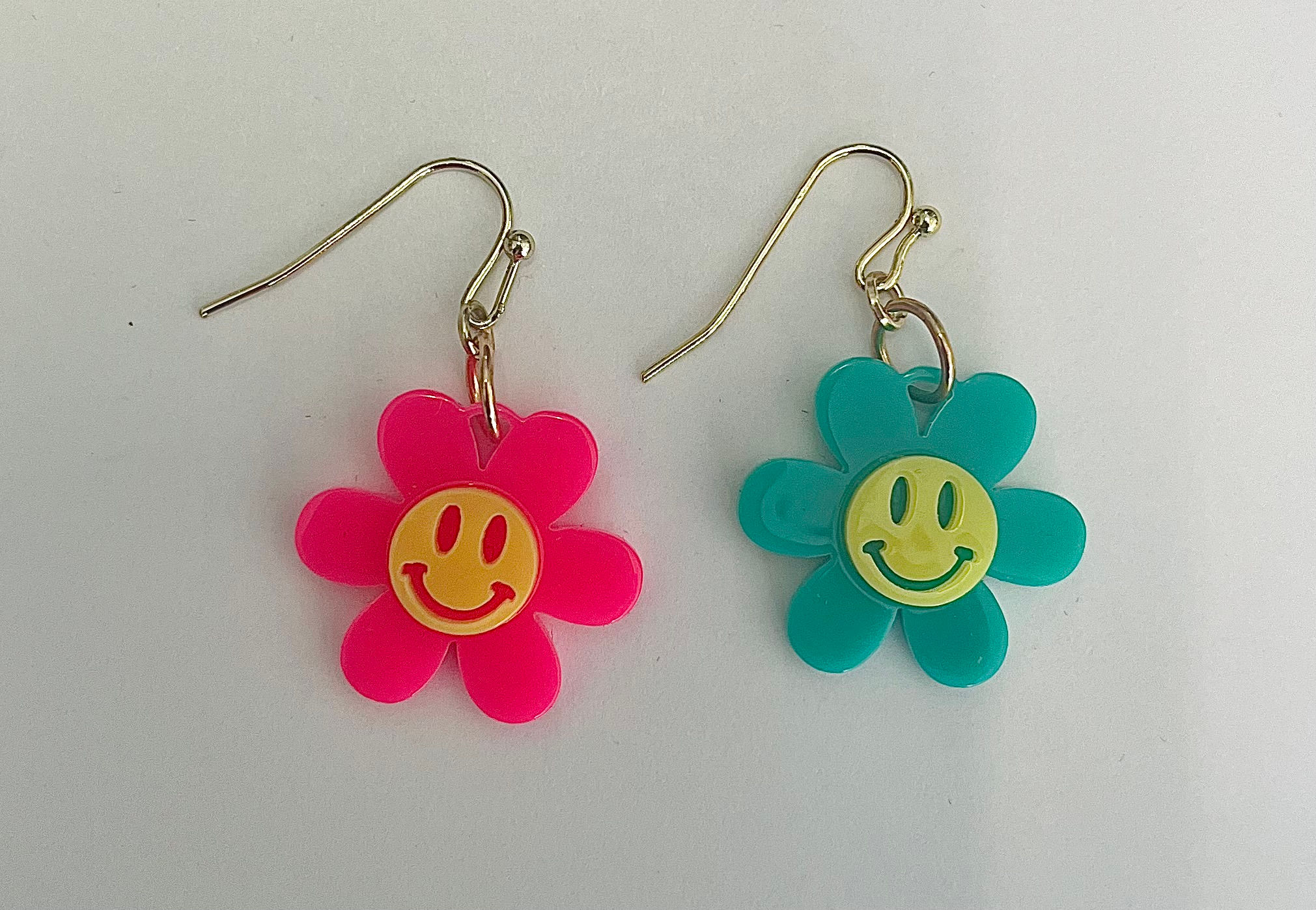 Smiley Flower Earrings