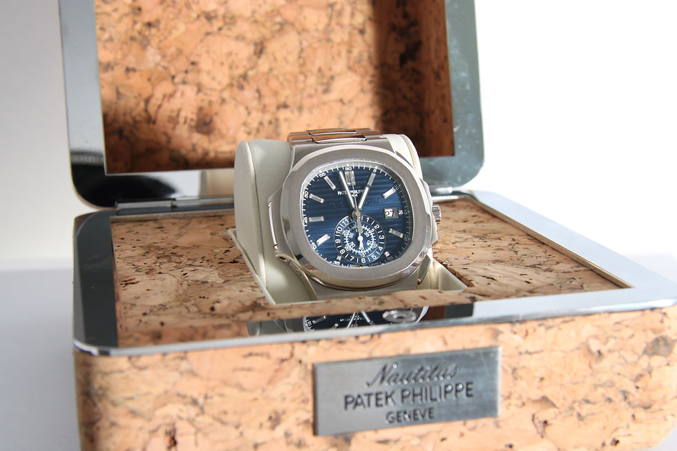 Miniatura: Patek Philippe Nautilus 5976/1G 40th Anniversary Full Set 2017 cork box