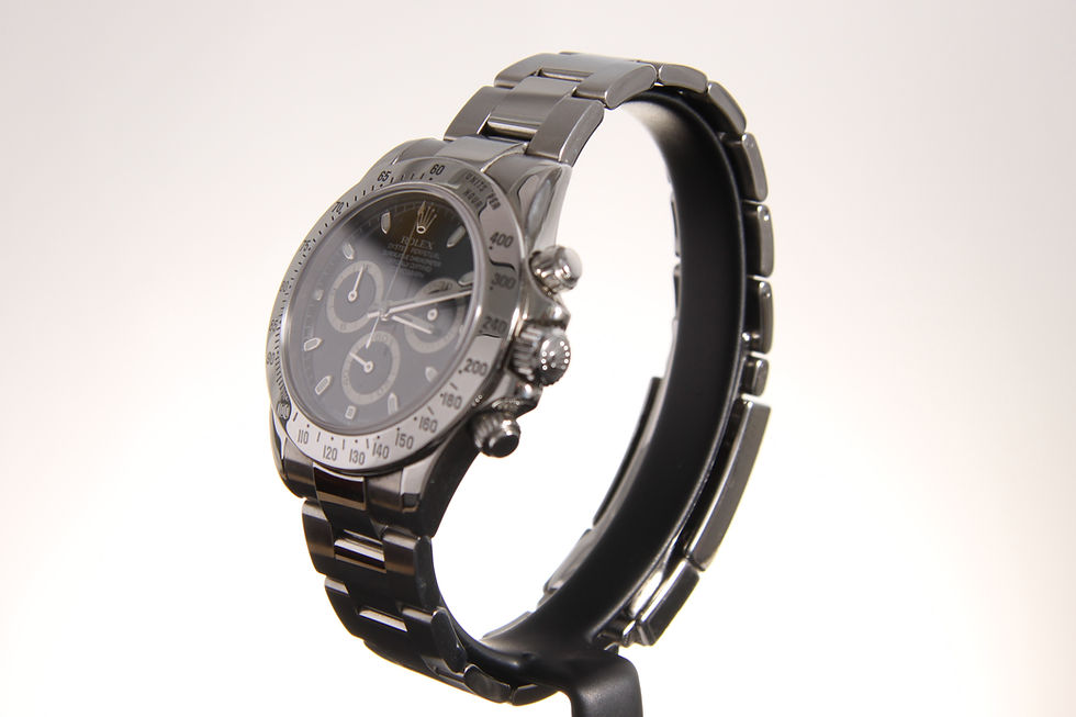 Miniature : Rolex Daytona 116520 Black Dial 2010 Rolex Service Monaco