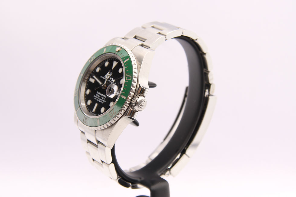 Miniatura: Rolex Submariner Date 41 Starbucks 126610LV Full Set 2021 Monaco side