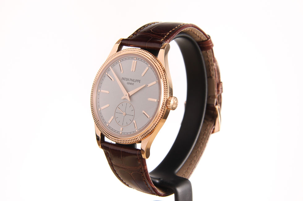 Miniature : Patek Philippe Calatrava 6119R-001 Full Set 2025 Monaco side