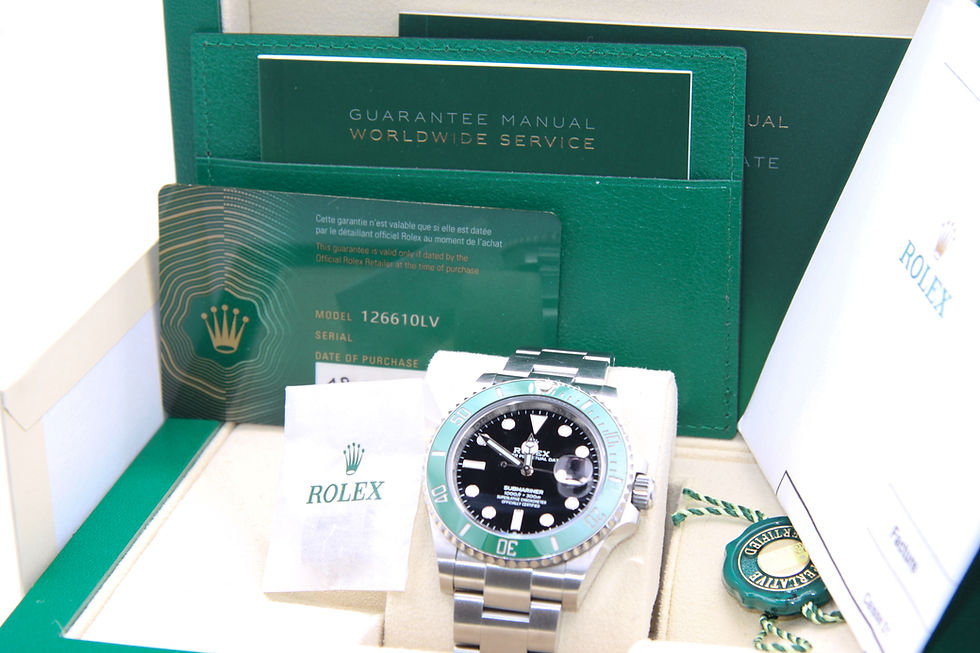 Miniatura: Rolex Submariner Date 41 Starbucks 126610LV Full Set 2021 Monaco Fullset