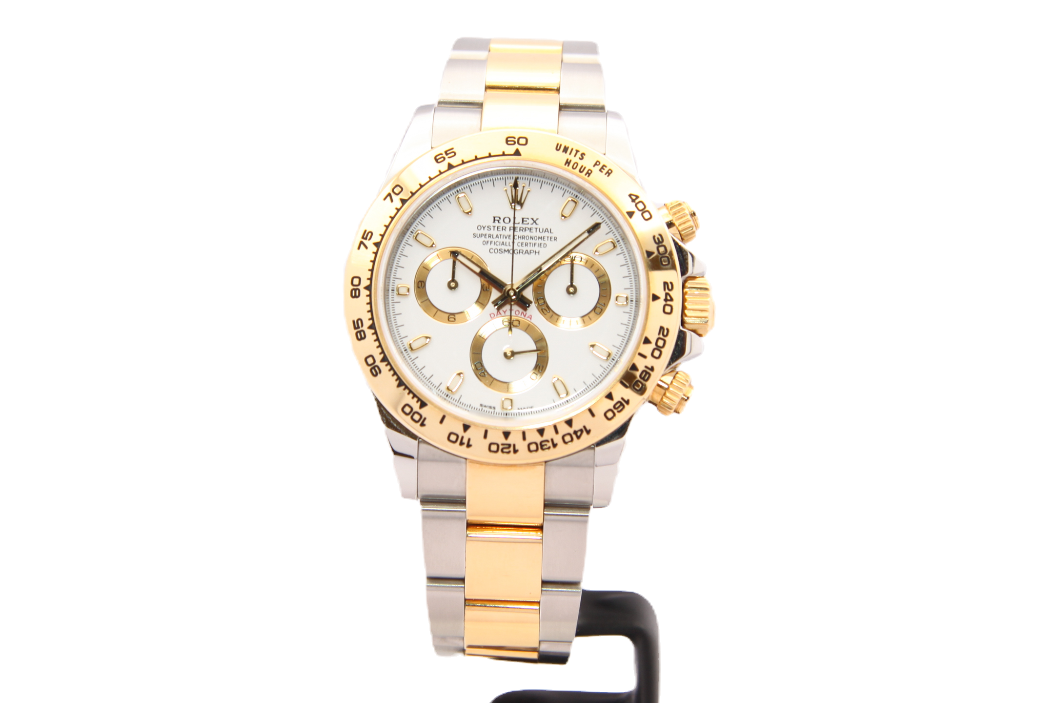 Rolex Daytona 116503 White Dial Full Set 2018 Monaco front